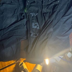 4 pairs of Men's Slim Black Jeans